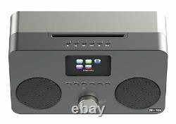 Bush All-In-One DAB Bluetooth CD Micro System Grey 1 Year Guarantee
