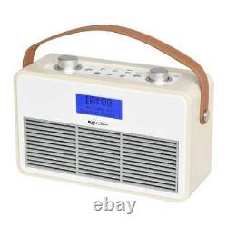 Bush Classic DAB Radio Cream (Battery Operated Only) Free 1 Year Guarantee
