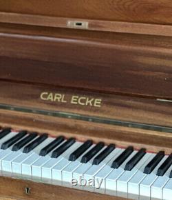 Carl Ecke German Upright. Fully Reconditioned-5 Year Guarantee