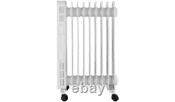 Challenge 2kW Contemporary Digital Oil Filled Radiator 1 Year Guarantee