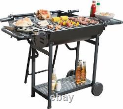 Deluxe Lovo Premium Charcoal Party BBQ With Rotisserie -1 Year Guarantee