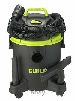 Guild 16 Litre Wet & Dry Canister Vacuum Cleaner 1300W Free 1 Year Guarantee