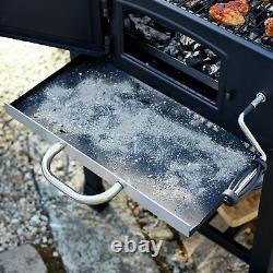 Home American Style Charcoal BBQ Black 1 Year Guarantee