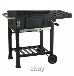 Home American Style Charcoal BBQ Black (No Lid) Free 1 Year Guarantee