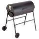 Home Charcoal Oil Drum Bbq & Cover Black 1 Year Guarantee