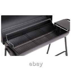 Home Extra Large Charcoal Oil Drum BBQ Black Free 1 Year Guarantee