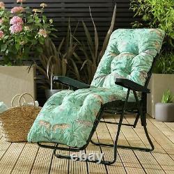 Home Metal Folding Relaxer Chair Wilderness Jungle Free 1 Year Guarantee