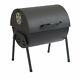 Home Table Top Oil Drum Charcoal Bbq Black Free 1 Year Guarantee