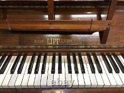 Lipp of Stuttgart Upright- Fully Reconditioned-5 Year Guarantee