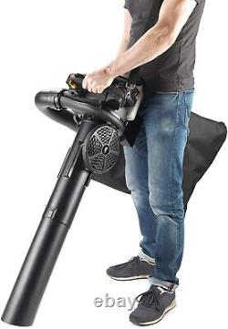 McCulloch GBV322 Petrol Leaf Blower & Garden Vacuum 26cc 1 Year Guarantee