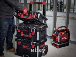 Milwaukee 3pc Packout Storage System Set With Trolley Free 1 Year Guarantee