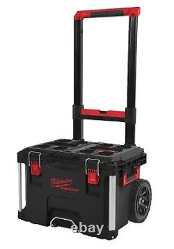 Milwaukee 4932464078 Packout Trolley Case Black Free 1 Year Guarantee