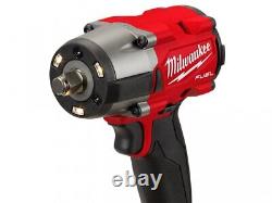 Milwaukee M18FMTIW2F12-502X 18v 1/2 Mid Impact Wrench Free 1 Year Guarantee