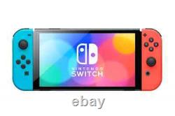 Nintendo Switch 32GB Neon Blue/Red Joystick 1 Year Guarantee (Excellent)