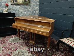 Reconditioned Walnut MONINGTON Baby Grand. 5 YEAR GUARANTEE. NATIONAL DELIVERY