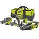 Ryobi One+ Triple Kit Drill, Sander & Vacuum R18pdpshv-315s 1 Year Guarantee
