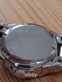 Seiko Premier Kinetic Perpetual 7D48-0AA0 watch, serviced and guaranteed