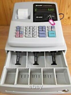 Sharp Xe A102 Cash Register. Superb Condition Fully Guaranteed For 1 Year