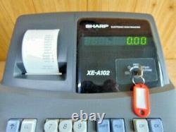 Sharp Xe A102b Cash Register Superb Condition Fully Guaranteed For 1 Year