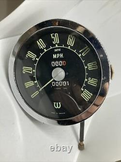 Smiths 100mph Speedometer Calibrated to 1550tpm with 1 Years Guarantee