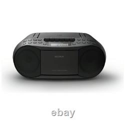 Sony CFD-S70 CD and Cassette Player With Radio Black 1 Year Guarantee