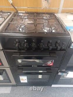 Teknix TKGF51TBL 50cm Gas Cooker Black New + 1 Year Guarantee