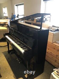 Young Chang 118 Upright Black Polyester Fully Reconditioned-5 Year Guarantee