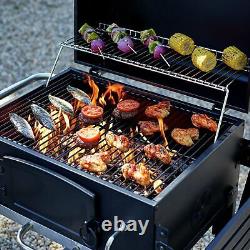 Barbecue au charbon de bois noir de style américain pour la maison (sans couvercle) Garantie d'un an gratuite