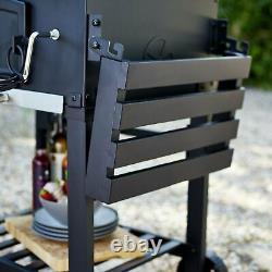 Barbecue au charbon de bois noir de style américain pour la maison (sans couvercle) Garantie d'un an gratuite