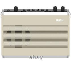 Bush Retro Dab Radio Cream (pas De Bluetooth) Gratuit Garantie De 1 An