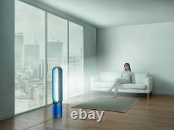 Dyson Pure Cool Link Tower Purifier Iron/blue Refurbished 1 Year Guarantee