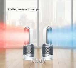 Dyson Pure Hot+cool Link Purifier Heater Wh/sv Remis À Neuf Garantie D’un An