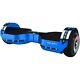 Hover-1 Haut-parleur Bluetooth Bleu Métallisé Hoverboard Garantie 1 An