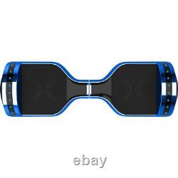 Hover-1 Haut-parleur Bluetooth Bleu Métallisé Hoverboard Garantie 1 An