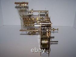 Mouvement Hermle 1161-853/114 cm, triple carillon, RECONSTRUIT, garanti code E année