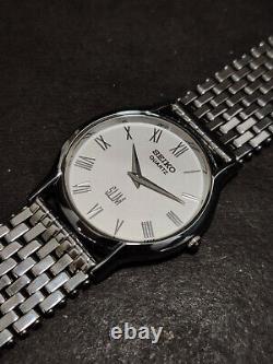 Nouvelle montre-bracelet Seiko à mouvement à quartz à pile (garantie complète de 12 mois)