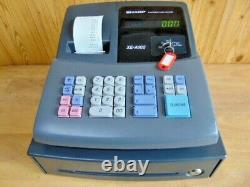 Sharp Xe A102b Cash Register Superbe Condition Entièrement Garantie Pour 1 An