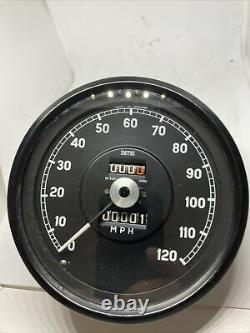 Smiths 120mph Speedometer Calibré À 1040tpm Avec Garantie 1 An