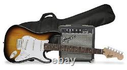 Squier Par Fender Pack De Guitare Électrique Pleine Taille Gratuit Garantie De 1 An